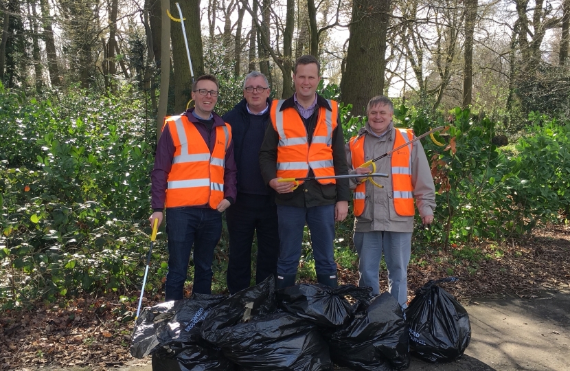 Hutton Poplars Litter Picking