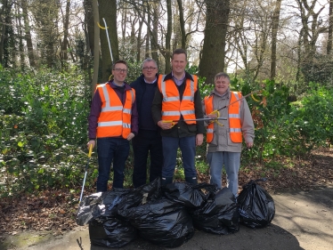 Hutton Poplars Litter Picking